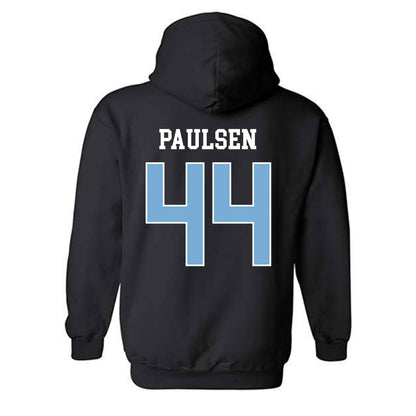 UNC - NCAA Baseball : Erik Paulsen - Classic Shersey Hooded Sweatshirt-1