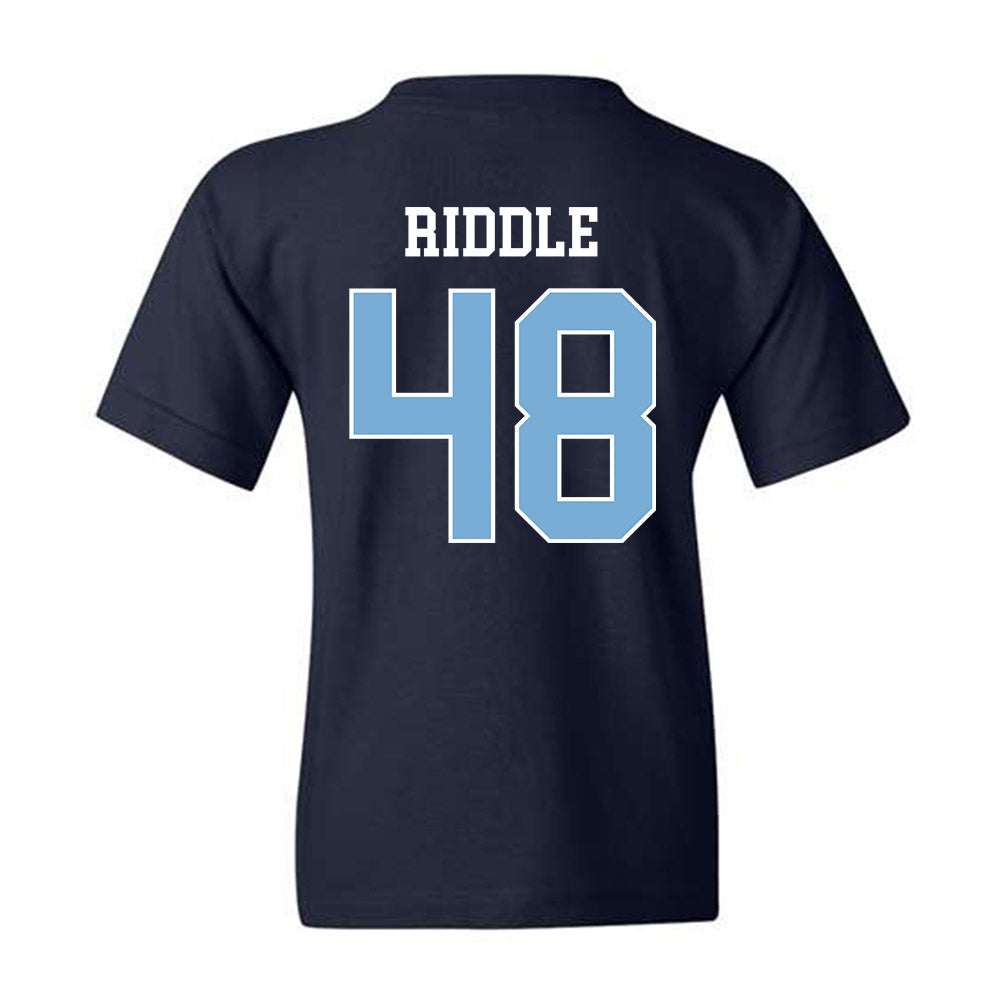 UNC - NCAA Men's Lacrosse : Graham Riddle - Classic Shersey Youth T-Shirt