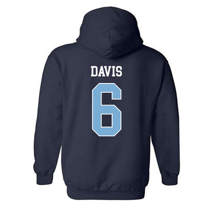 UNC - NCAA Men's Basketball : Elijah Davis - Classic Shersey Hooded Sweatshirt-1