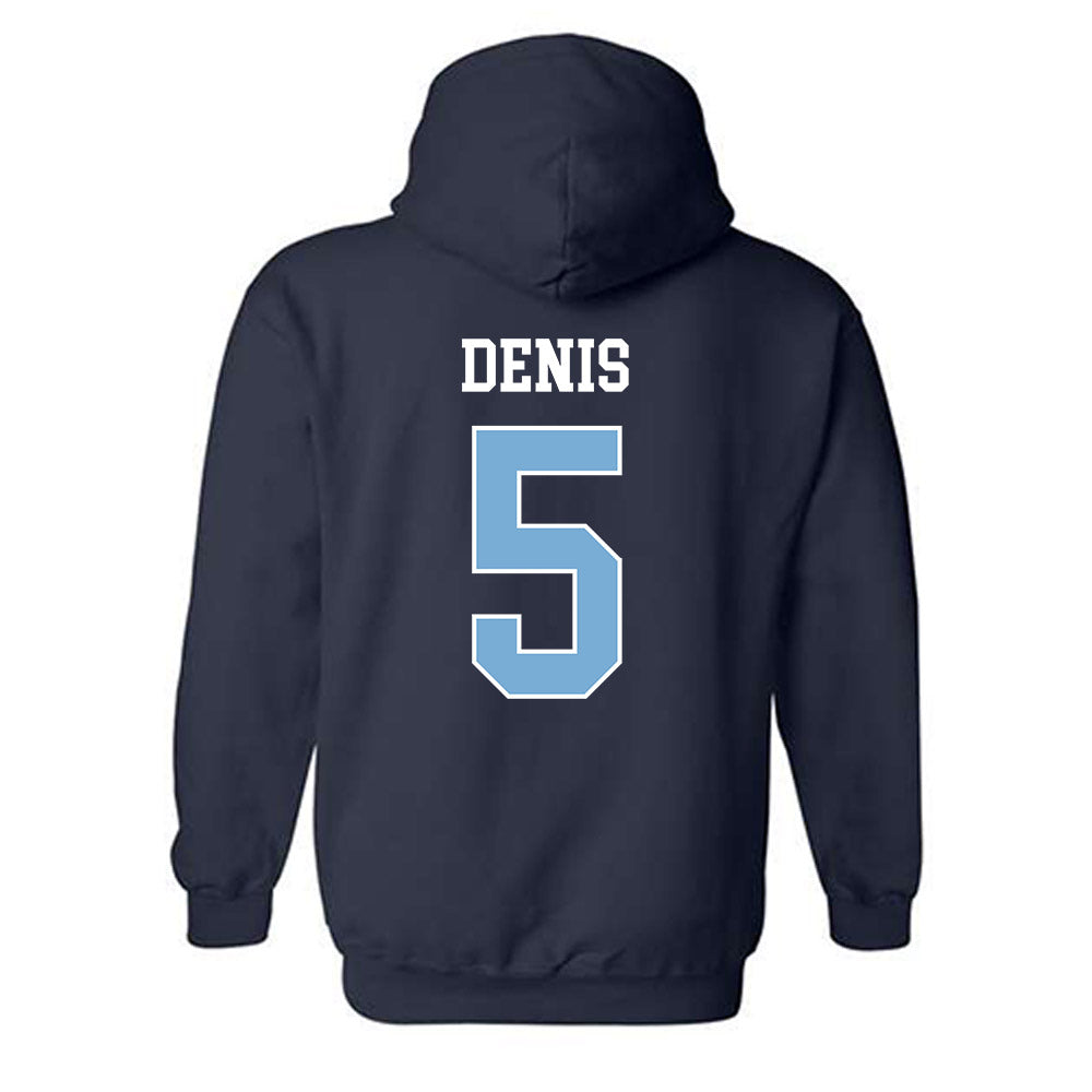 UNC - NCAA Men's Basketball : Isaiah Denis - Classic Shersey Hooded Sweatshirt-1