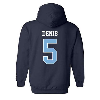 UNC - NCAA Men's Basketball : Isaiah Denis - Classic Shersey Hooded Sweatshirt-1