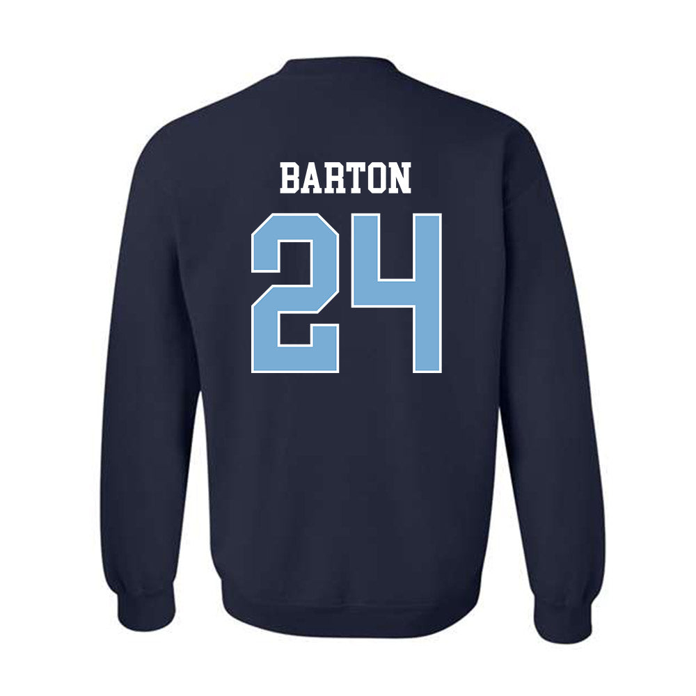 UNC - NCAA Men's Lacrosse : Jack Barton - Classic Shersey Crewneck Sweatshirt-1