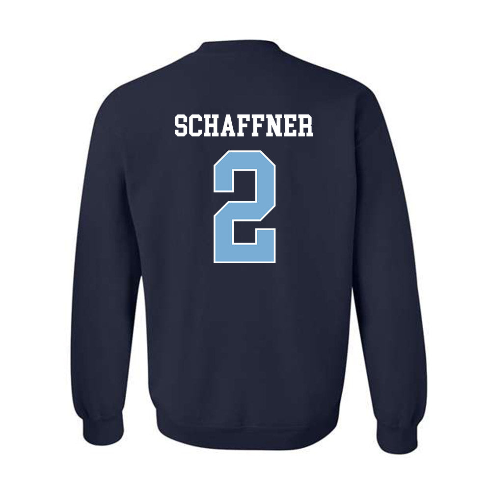 UNC - NCAA Baseball : Jake Schaffner - Classic Shersey Crewneck Sweatshirt-1