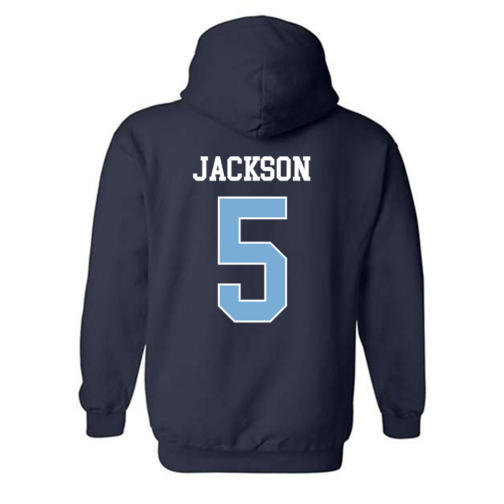 UNC - NCAA Football : Kaleb Jackson - Classic Shersey Hooded Sweatshirt-1