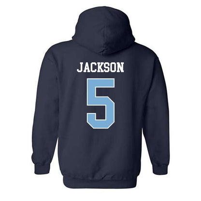 UNC - NCAA Football : Kaleb Jackson - Classic Shersey Hooded Sweatshirt-1