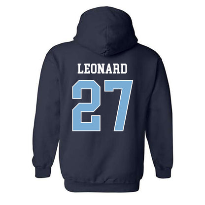 UNC - NCAA Women's Lacrosse : GraceAnn Leonard - Classic Shersey Hooded Sweatshirt-1