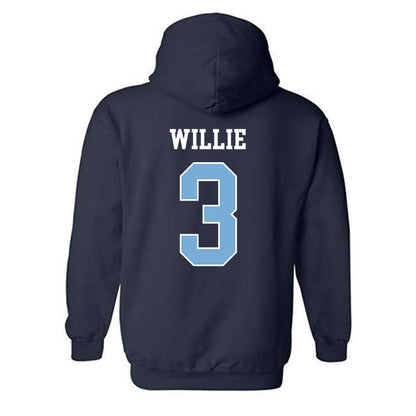 UNC - NCAA Football : Ade Willie - Classic Shersey Hooded Sweatshirt-1
