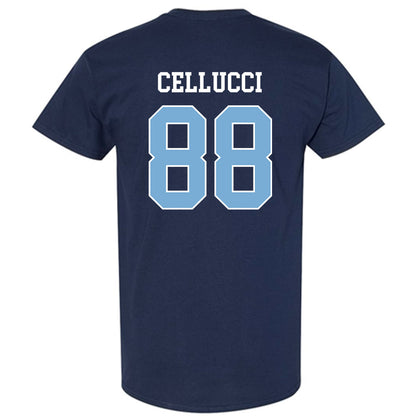 UNC - NCAA Men's Lacrosse : Chase Cellucci - Classic Shersey T-Shirt-1