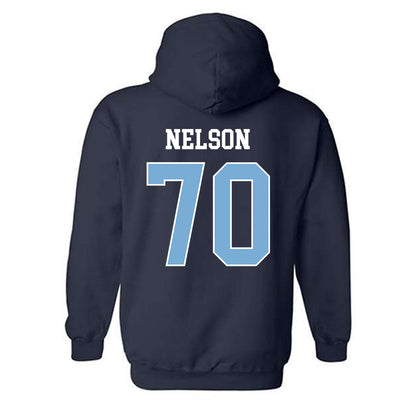 UNC - NCAA Football : Byron Nelson - Classic Shersey Hooded Sweatshirt-1