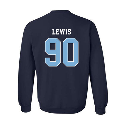 UNC - NCAA Football : Xavier Lewis - Classic Shersey Crewneck Sweatshirt-1