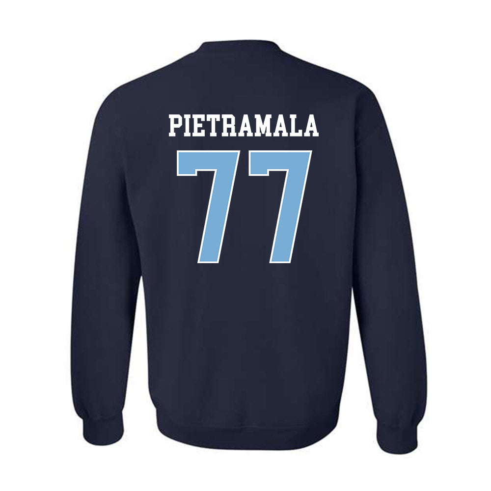 UNC - NCAA Men's Lacrosse : Dominic Pietramala - Classic Shersey Crewneck Sweatshirt