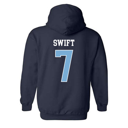 UNC - NCAA Women's Volleyball : Sadie Swift - Classic Shersey Hooded Sweatshirt-1