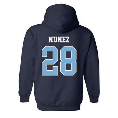 UNC - NCAA Baseball : Jadyn Nunez - Classic Shersey Hooded Sweatshirt-1