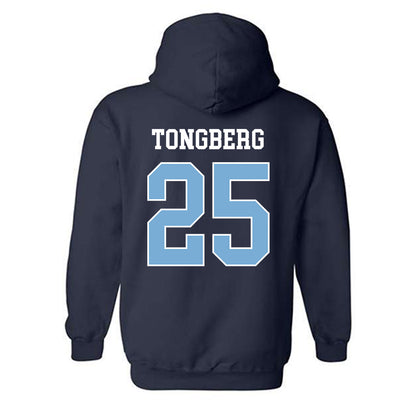 UNC - NCAA Women's Soccer : Logan Tongberg - Classic Shersey Hooded Sweatshirt-1