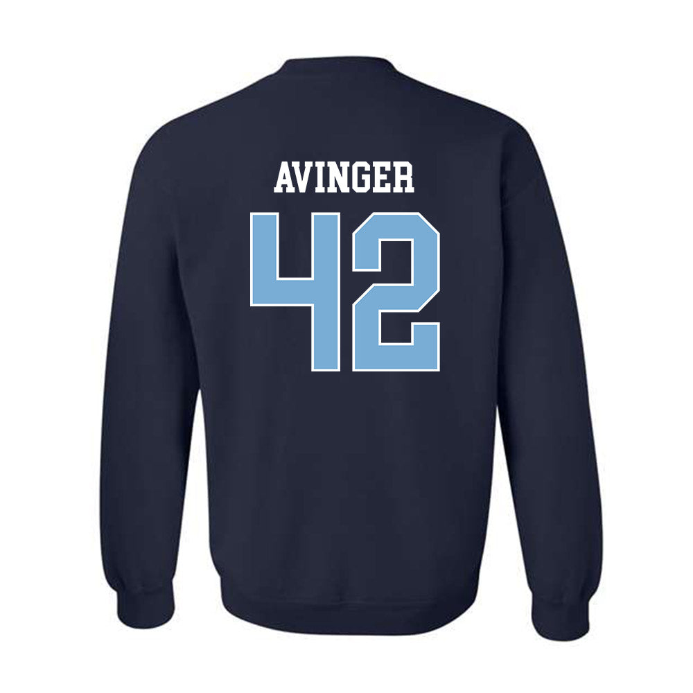 UNC - NCAA Football : Jordan Avinger - Classic Shersey Crewneck Sweatshirt-1