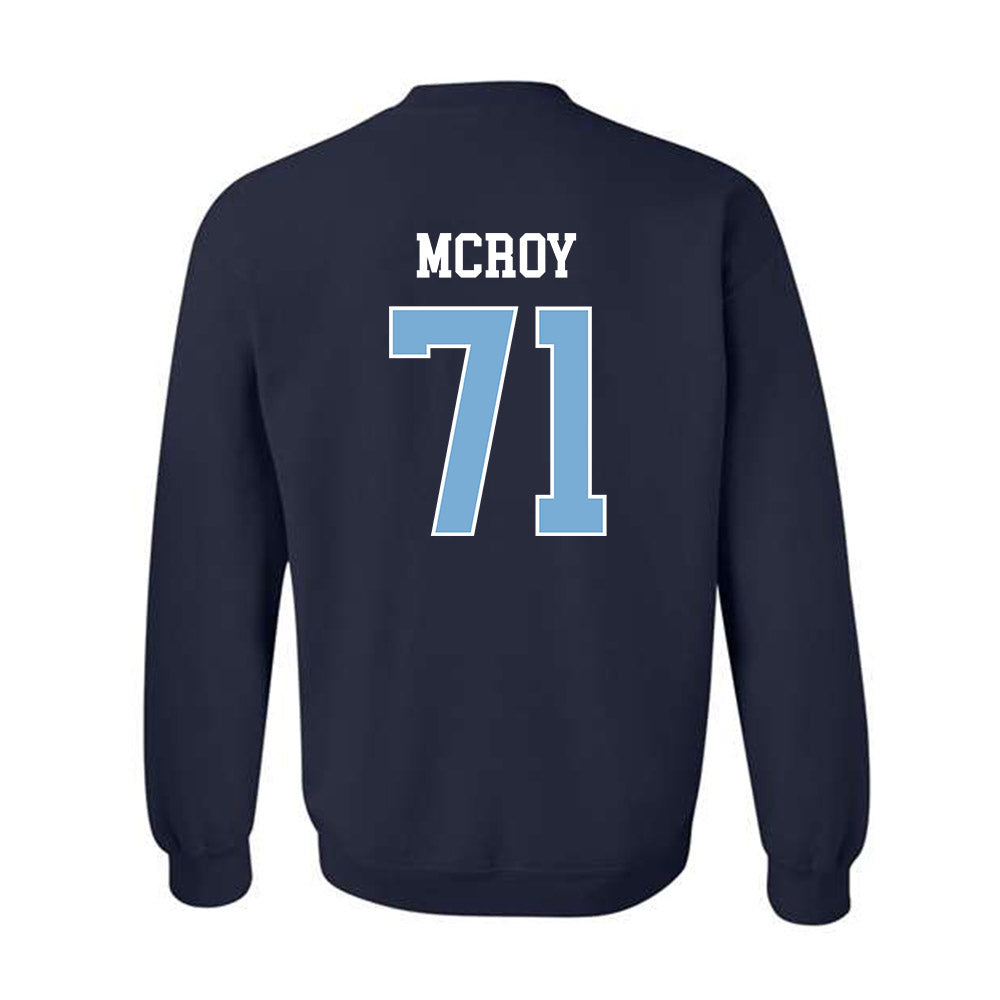 UNC - NCAA Football : Jacqawn McRoy - Classic Shersey Crewneck Sweatshirt-1