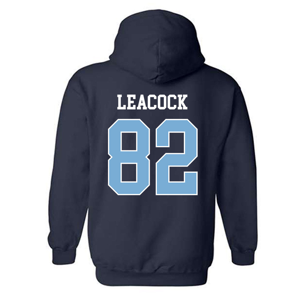 UNC - NCAA Football : Nathan Leacock - Classic Shersey Hooded Sweatshirt-1