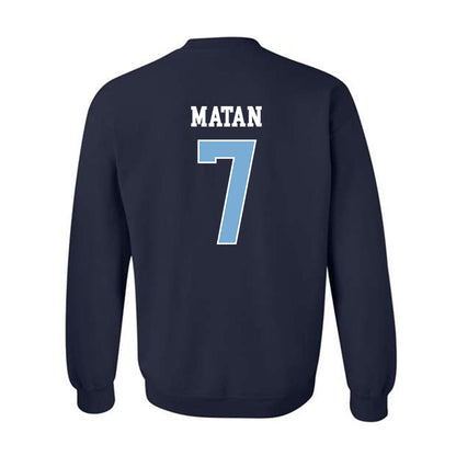 UNC - NCAA Men's Lacrosse : James Matan - Classic Shersey Crewneck Sweatshirt