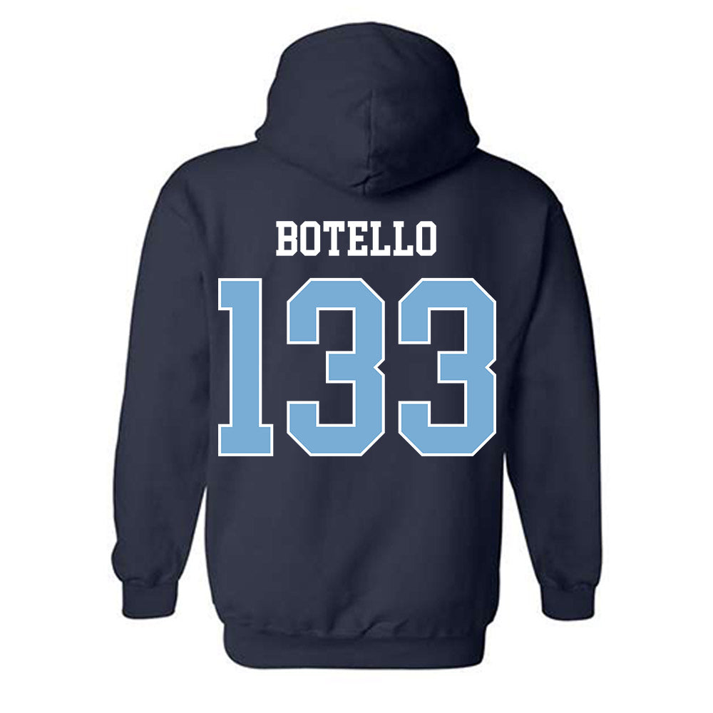 UNC - NCAA Wrestling : Matthew Botello - Classic Shersey Hooded Sweatshirt-1