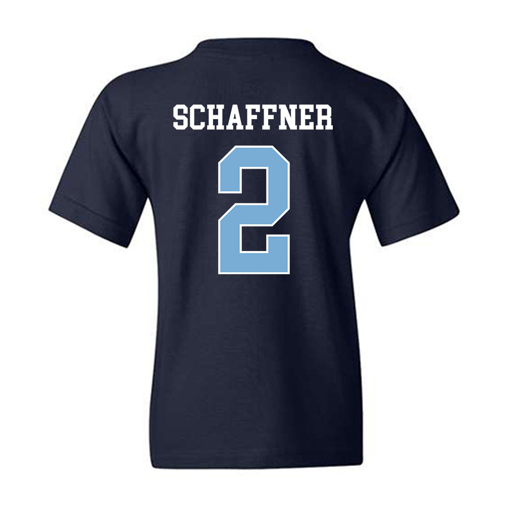 UNC - NCAA Baseball : Jake Schaffner - Classic Shersey Youth T-Shirt-1