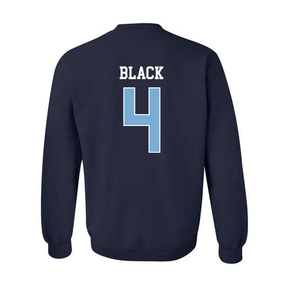 UNC - NCAA Baseball : Sawyer Black - Classic Shersey Crewneck Sweatshirt-1
