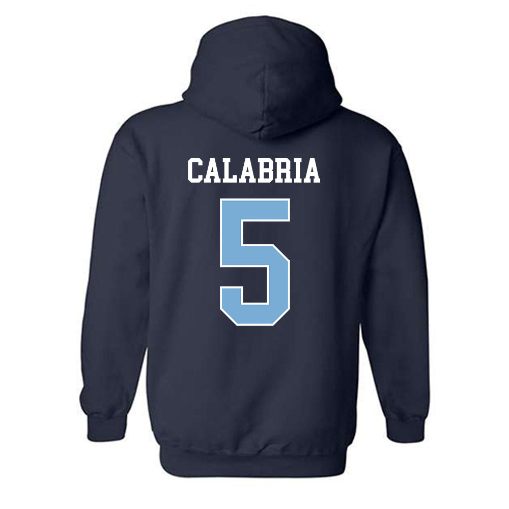 UNC - NCAA Women's Lacrosse : Tess Calabria - Classic Shersey Hooded Sweatshirt-1