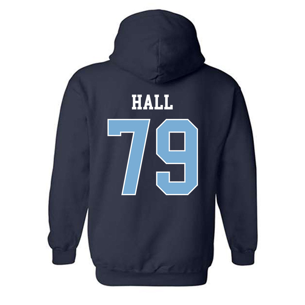 UNC - NCAA Football : Anthony Hall - Classic Shersey Hooded Sweatshirt-1