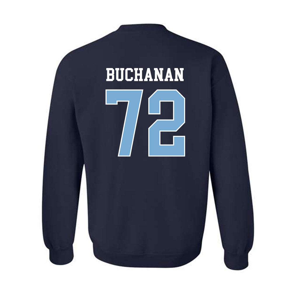 UNC - NCAA Football : Eidan Buchanan - Classic Shersey Crewneck Sweatshirt-1