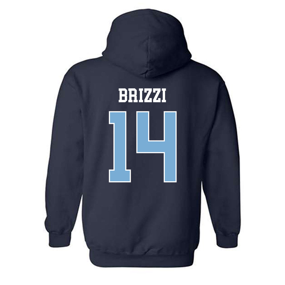 UNC - NCAA Men's Basketball : Angelo Brizzi - Classic Shersey Hooded Sweatshirt-1