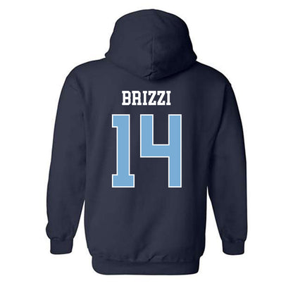 UNC - NCAA Men's Basketball : Angelo Brizzi - Classic Shersey Hooded Sweatshirt-1