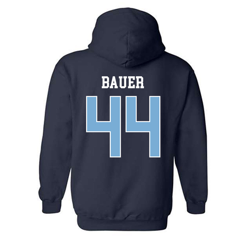 UNC - NCAA Football : Jake Bauer - Classic Shersey Hooded Sweatshirt-1