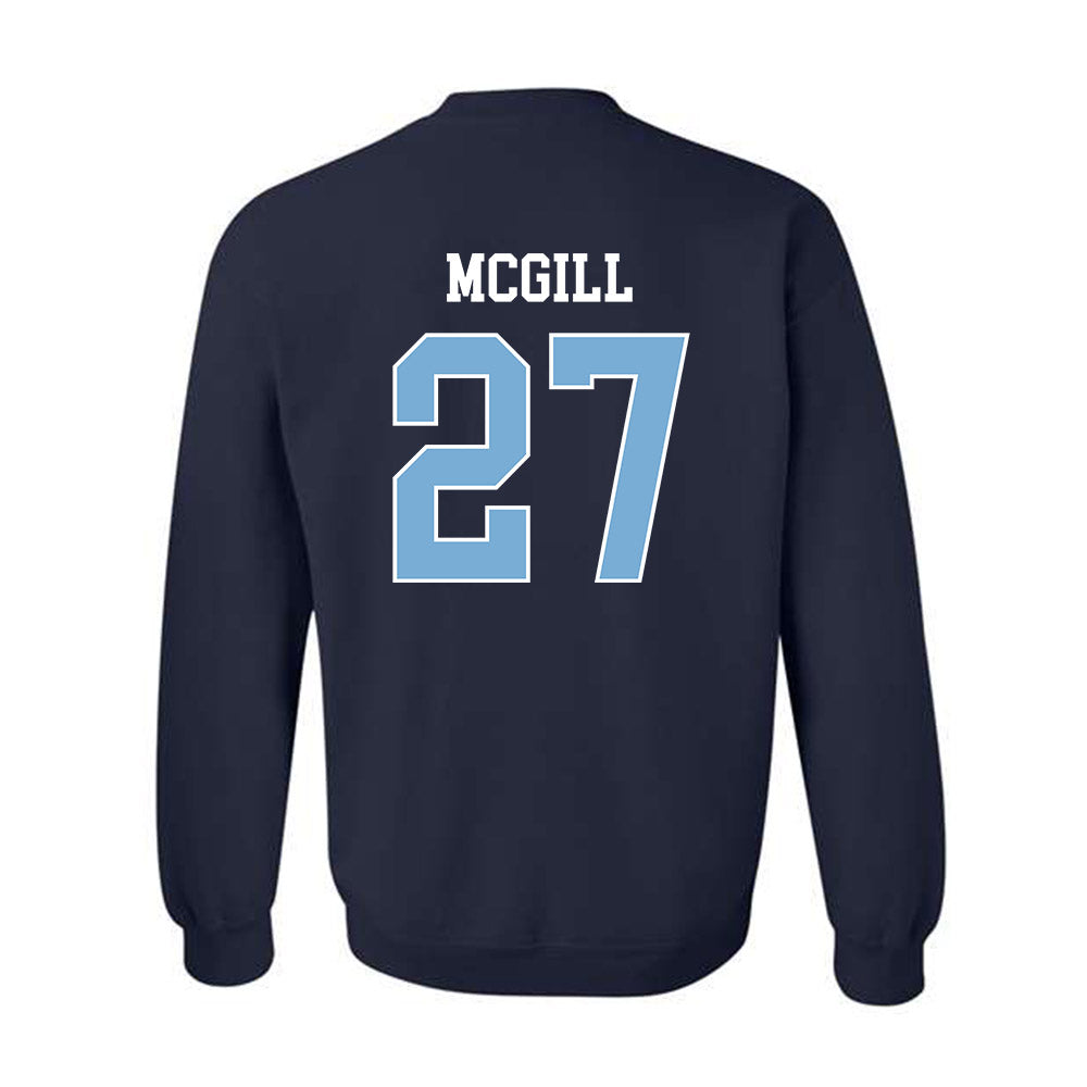 UNC - NCAA Football : Jaylen McGill - Classic Shersey Crewneck Sweatshirt-1