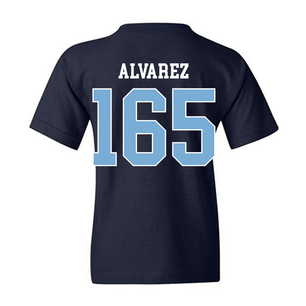 UNC - NCAA Wrestling : Omaury Alvarez - Classic Shersey Youth T-Shirt-1