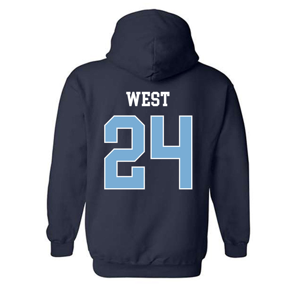 UNC - NCAA Women's Volleyball : Addison West - Classic Shersey Hooded Sweatshirt-1
