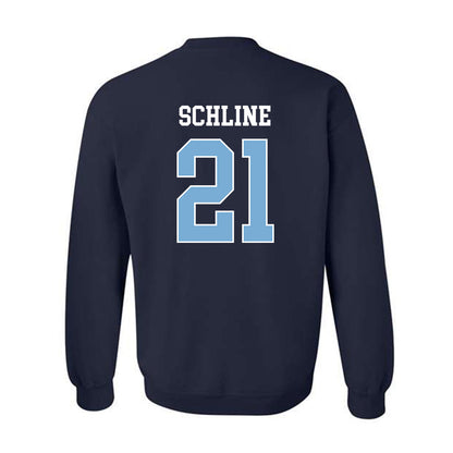 UNC - NCAA Men's Lacrosse : Harrison Schline - Classic Shersey Crewneck Sweatshirt-1