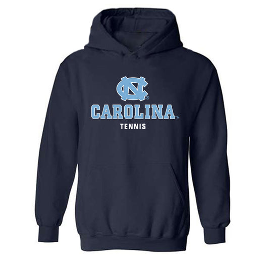UNC - NCAA Women's Tennis : Claire Hill - Classic Shersey Hooded Sweatshirt-0