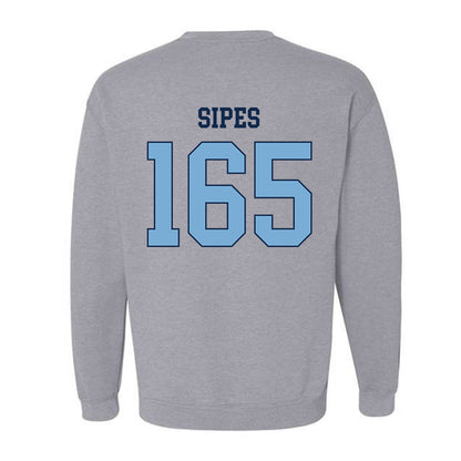 UNC - NCAA Wrestling : Lucas Sipes - Classic Shersey Crewneck Sweatshirt-1