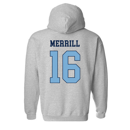 UNC - NCAA Men's Lacrosse : Gary Merrill - Classic Shersey Hooded Sweatshirt-1