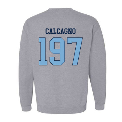 UNC - NCAA Wrestling : Mikey Calcagno - Classic Shersey Crewneck Sweatshirt-1