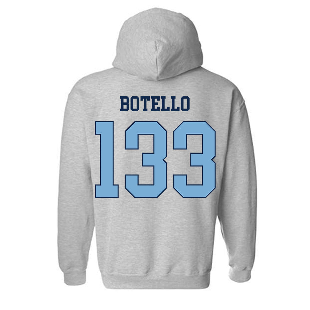 UNC - NCAA Wrestling : Matthew Botello - Classic Shersey Hooded Sweatshirt-1