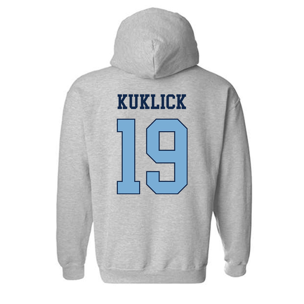 UNC - NCAA Women's Soccer : Leah Kuklick - Classic Shersey Hooded Sweatshirt-1