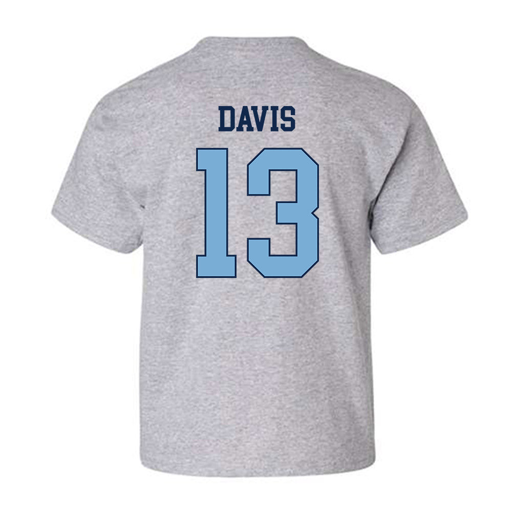 UNC - NCAA Softball : Kina Davis - Classic Shersey Youth T-Shirt-1