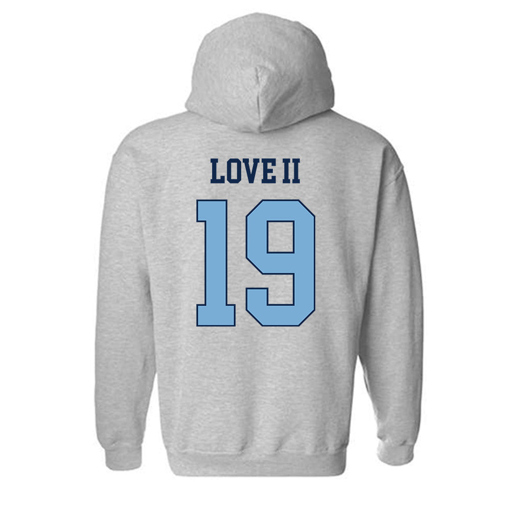 UNC - NCAA Football : Reggie Love II - Classic Shersey Hooded Sweatshirt-1