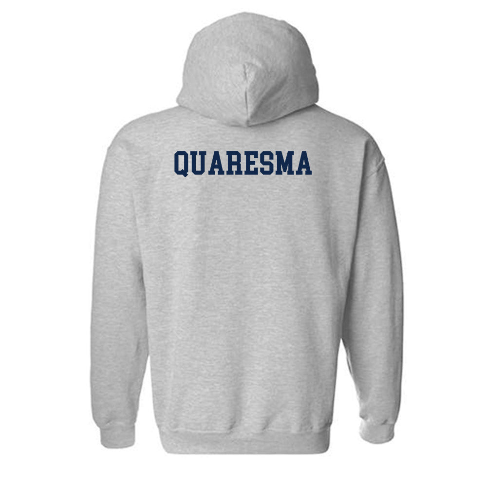 UNC - NCAA Men's Swimming & Diving : David Quaresma - Classic Shersey Hooded Sweatshirt-1