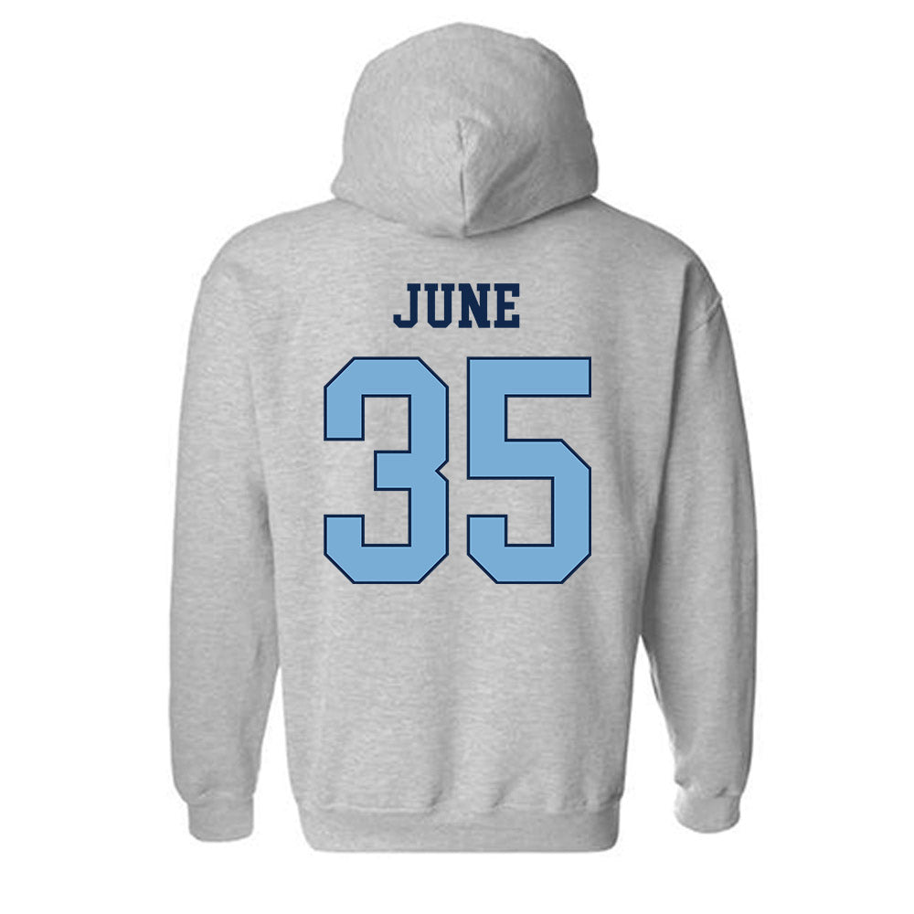 UNC - NCAA Football : Demon June - Classic Shersey Hooded Sweatshirt-1
