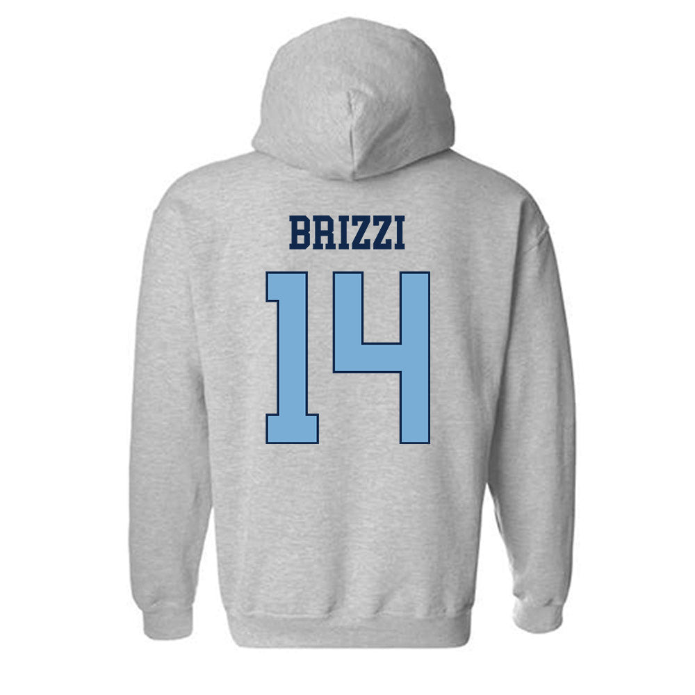 UNC - NCAA Men's Basketball : Angelo Brizzi - Classic Shersey Hooded Sweatshirt-1