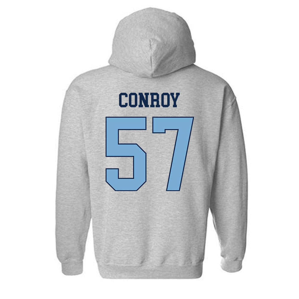 UNC - NCAA Football : William Conroy - Classic Shersey Hooded Sweatshirt-1