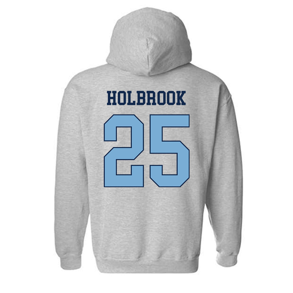 UNC - NCAA Men's Basketball : John Holbrook - Classic Shersey Hooded Sweatshirt-1
