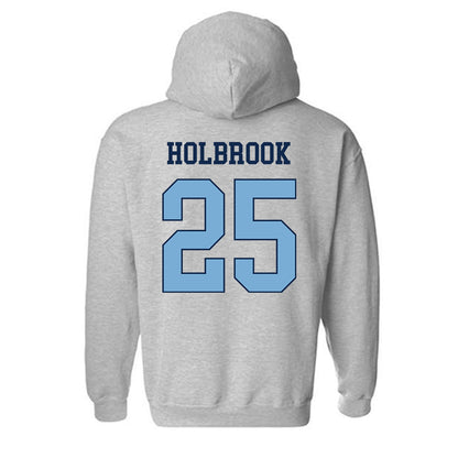 UNC - NCAA Men's Basketball : John Holbrook - Classic Shersey Hooded Sweatshirt-1