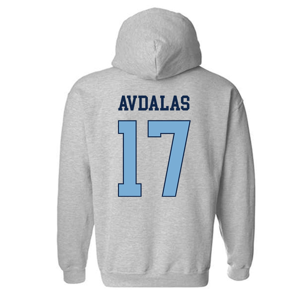 UNC - NCAA Men's Basketball : Neoklis Avdalas - Classic Shersey Hooded Sweatshirt-1